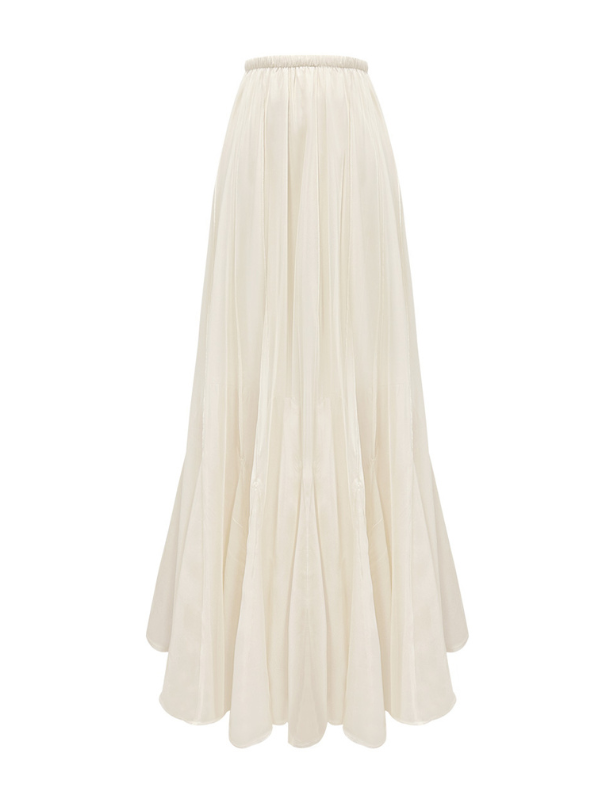 High-Waisted Fairy Chiffon Maxi Skirt