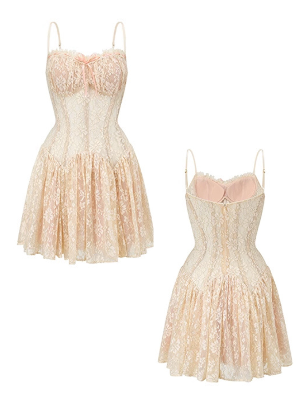 Lace Blossom Princess Dress