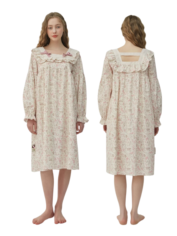 Enchanted Woodland Lace Nightgown