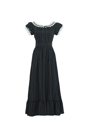 Victoria's Retro Black Elegance Dress