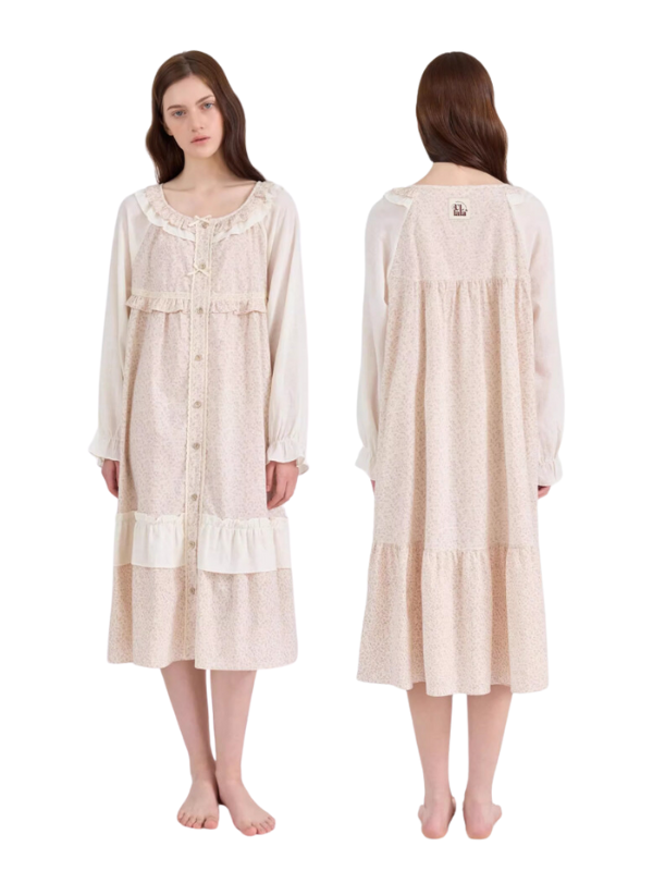 Dreamy Vintage Floral Nightgown