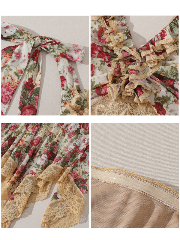 Victoria's Vintage Rose Dress