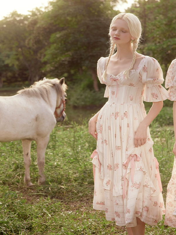 Rose Enchantment Waltz Dress