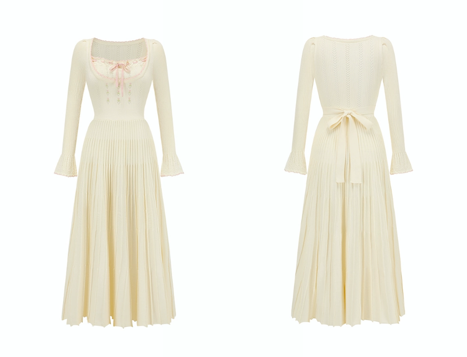 Melody of the Blooming Cotton Dress