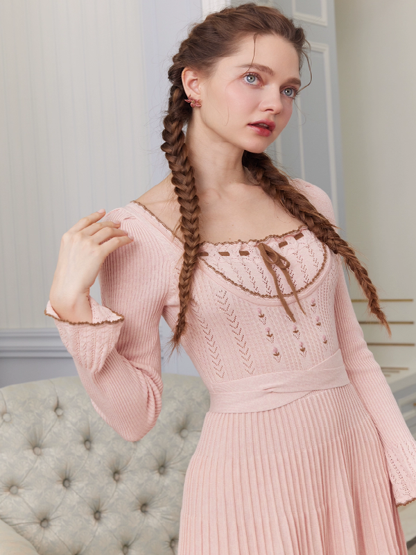 Melody of the Blooming Cotton Dress