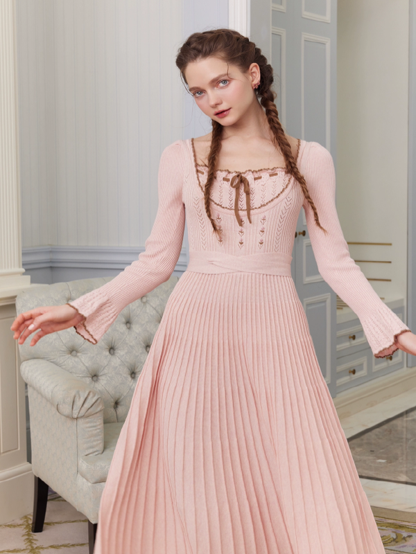 Melody of the Blooming Cotton Dress