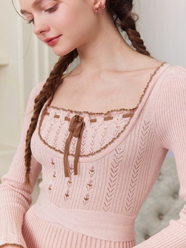 Melody of the Blooming Cotton Dress