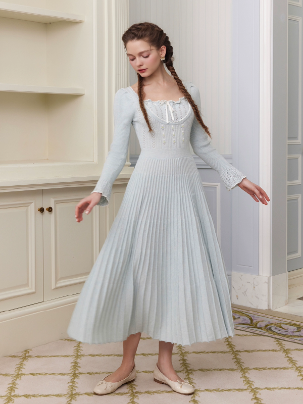 Melody of the Blooming Cotton Dress