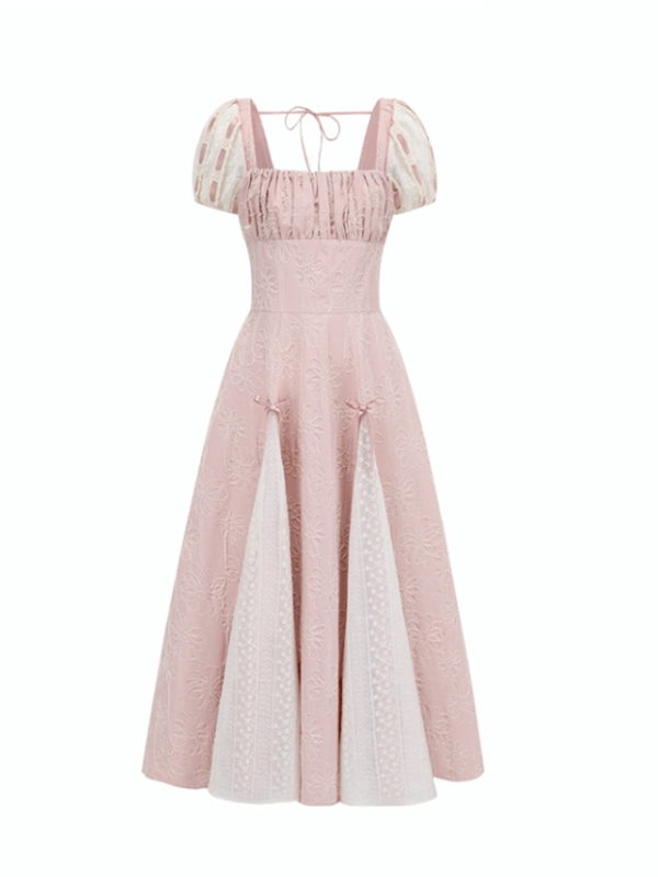 The Pink Flower Princess of the Palace Dress