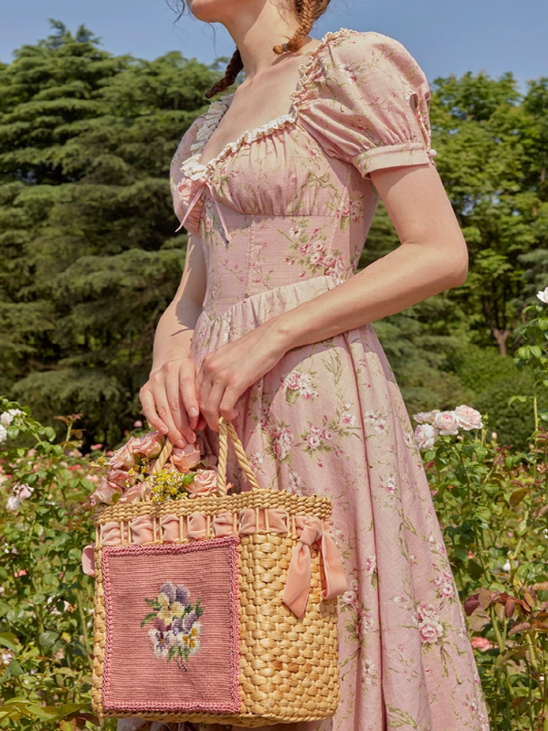 The Enchanted Walk in the Blossom Gown Dress