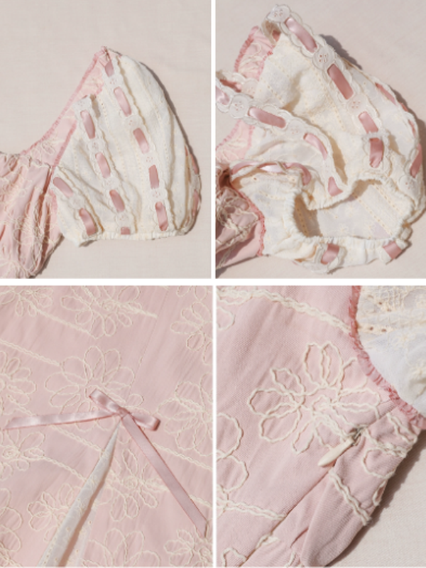 The Pink Flower Princess of the Palace Dress