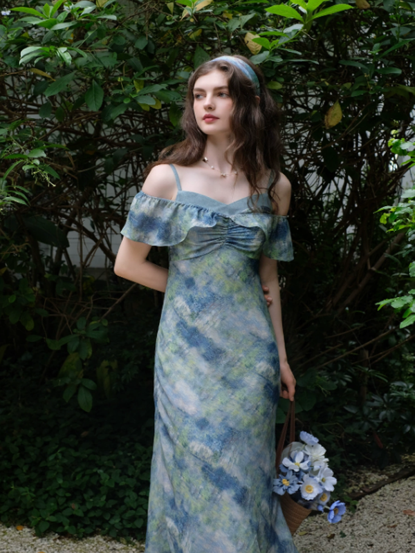 Monet's Garden Serenity Dress