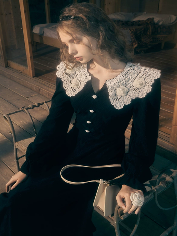 Mystic Night Bloom Dress