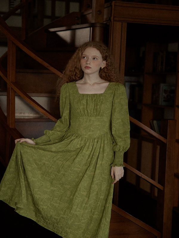 Verdant Enchantment Dress