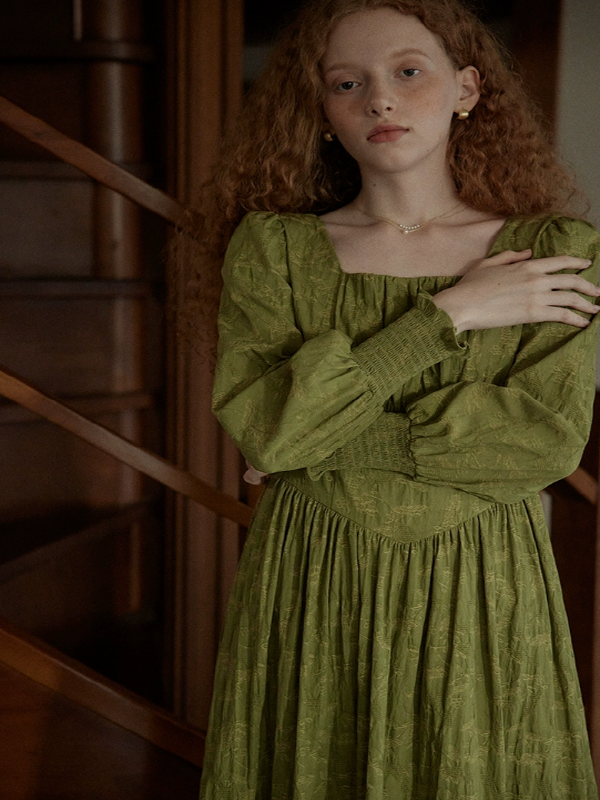 Verdant Enchantment Dress