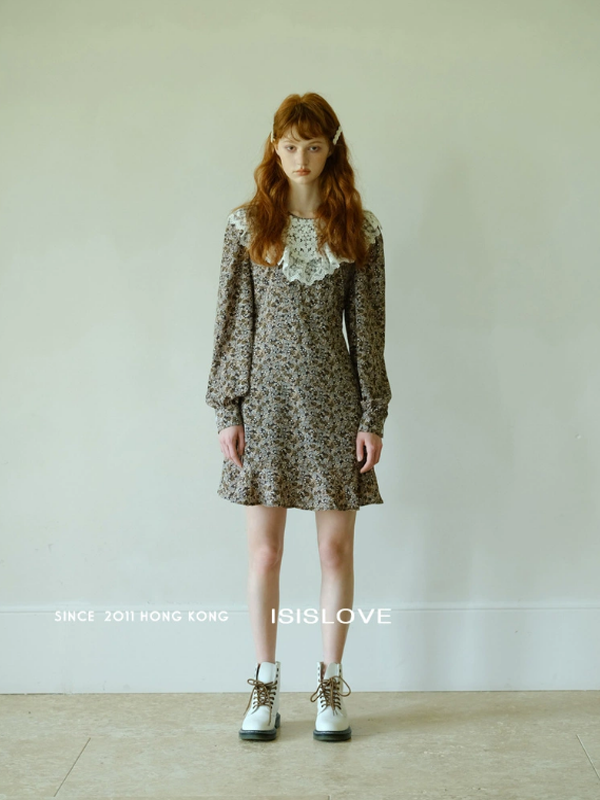 Blooming Lace Elegance Dress