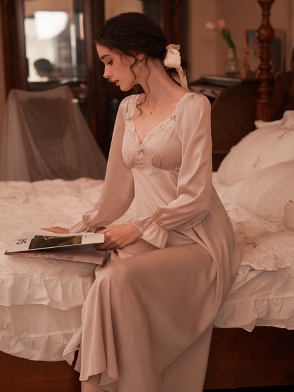 Lavender Lace Serenity Nightgown