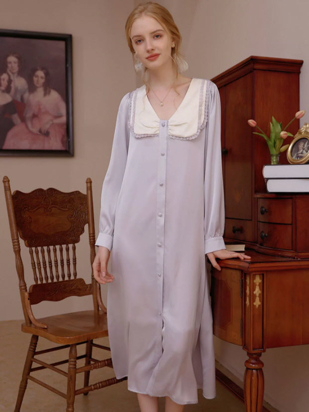 Lavender Ribbon Dream Nightgown