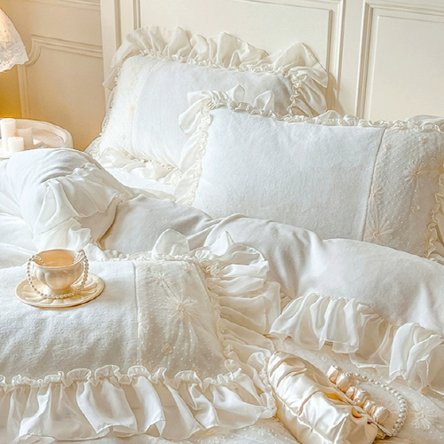 Parisian Pink Floral Bedding Set