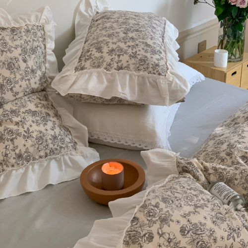 Autumn Blossom Cottagecore Bedding Set