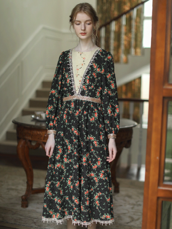 Retro Elegance Sparkle Dress