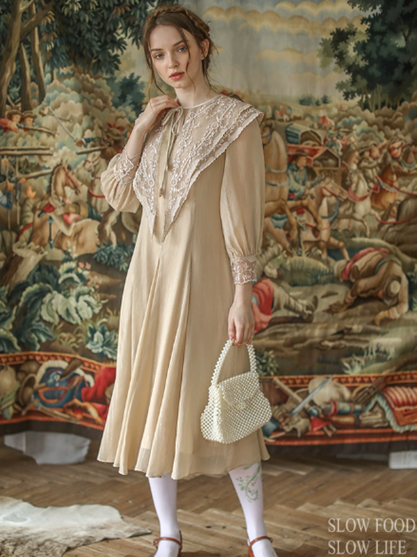 French Court Elegance Dress