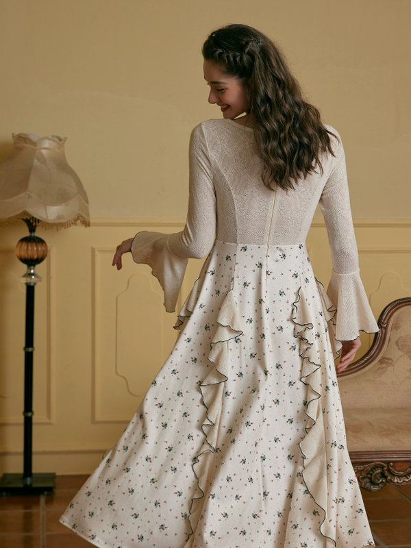 Floral Elegance Harmony Dress