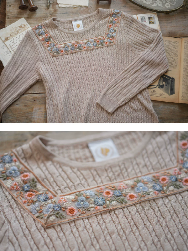 Enchanted Winter Blossom Dress