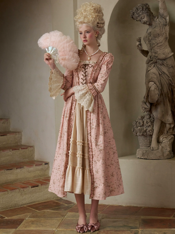 Angelic Blossom Rococo Dress