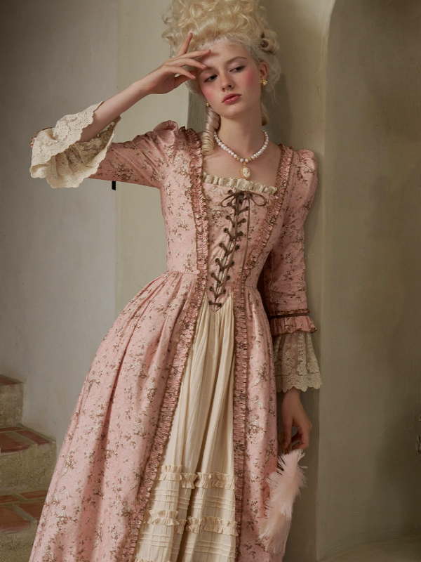 Angelic Blossom Rococo Dress