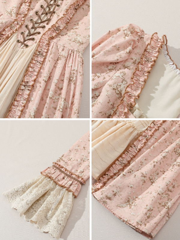 Angelic Blossom Rococo Dress