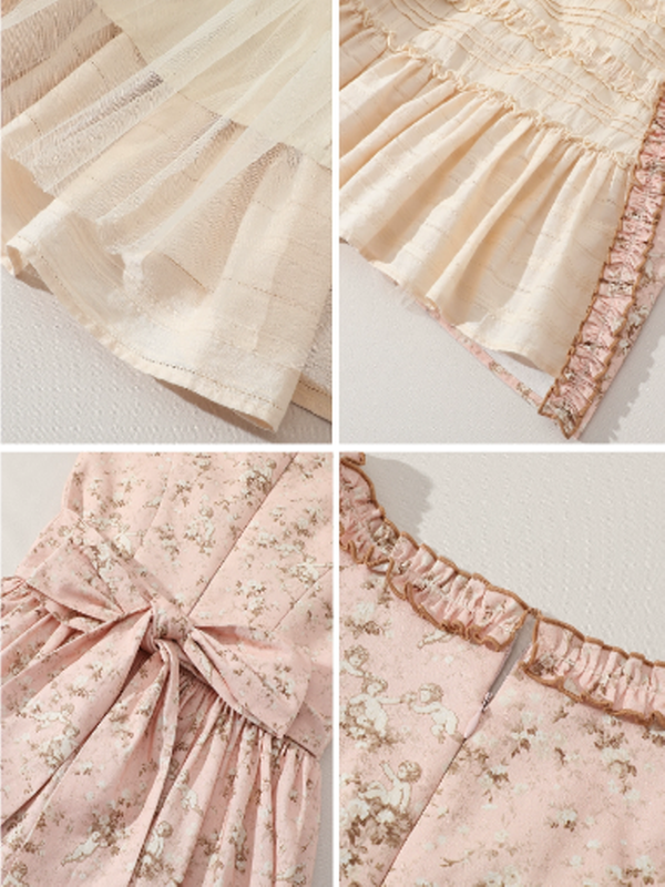 Angelic Blossom Rococo Dress