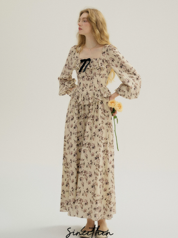 Romantic Sonnet Floral Dress