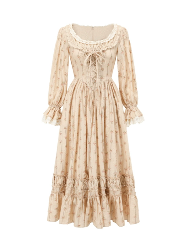 Cottage Charm Floral Dress