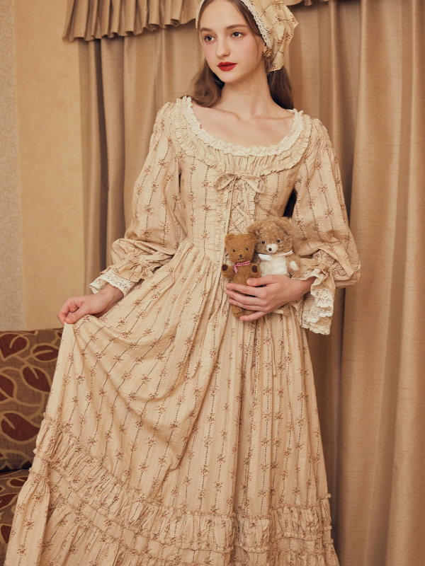 Cottage Charm Floral Dress