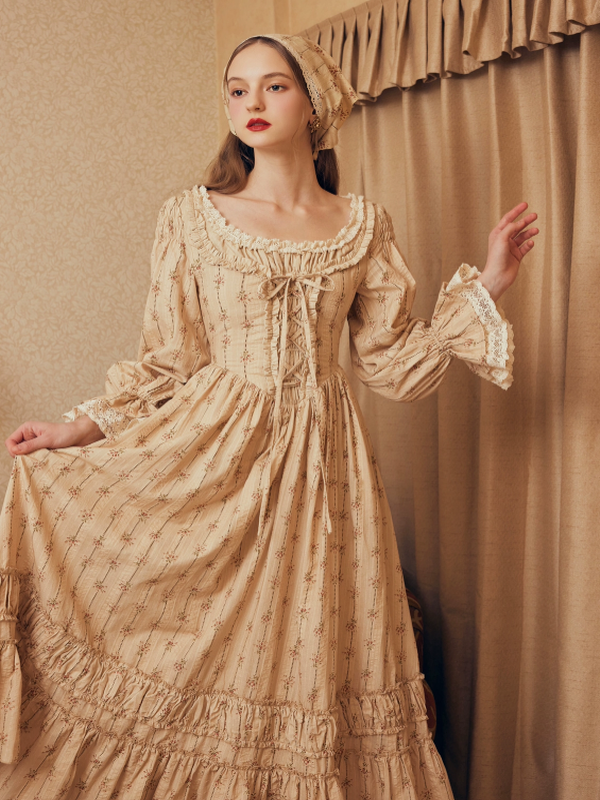 Cottage Charm Floral Dress