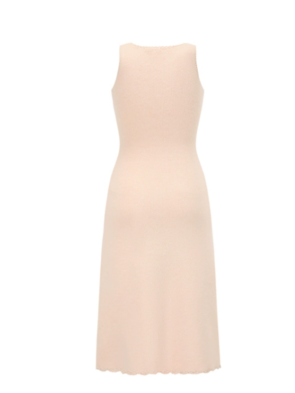 Elegant Blooming Lace Knit Dress