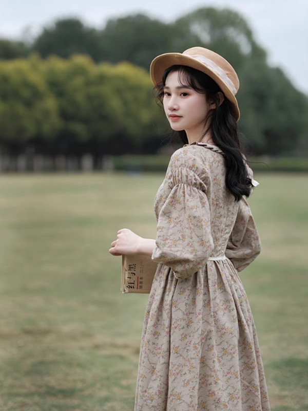 Dreamy Garden Floral Lace Dress