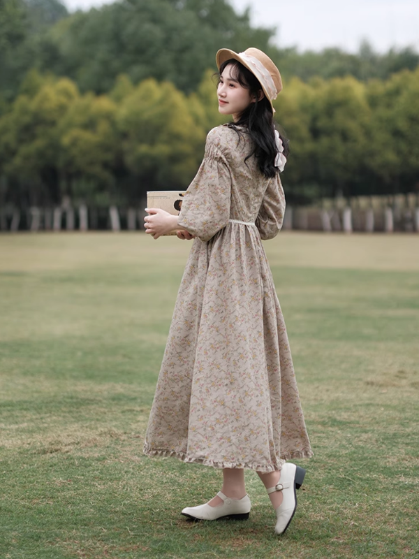 Dreamy Garden Floral Lace Dress