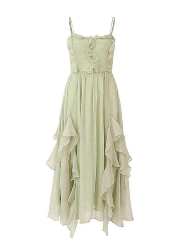 Forest Fairy Light Green Dress