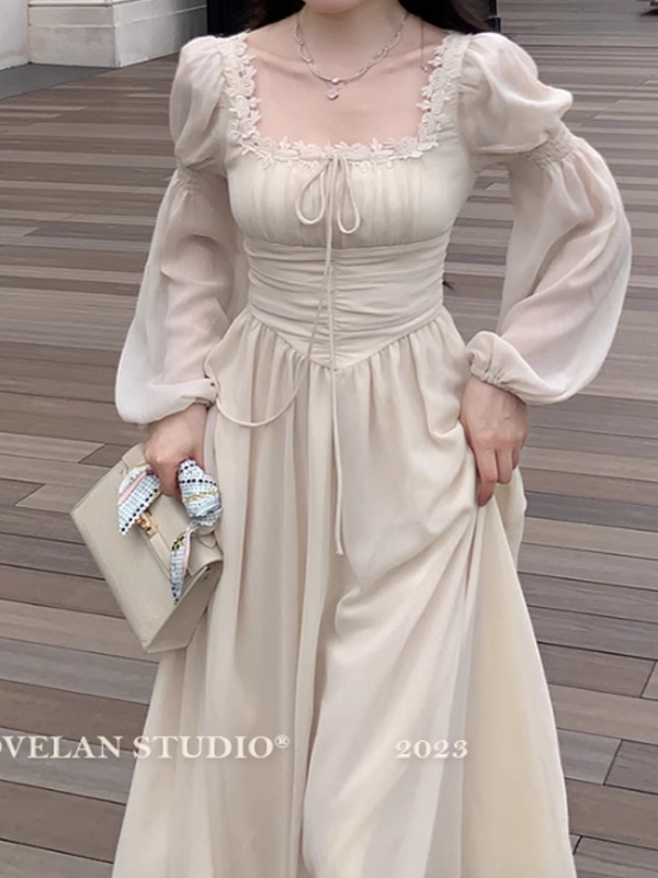 Elegant Floral Whisper Dress