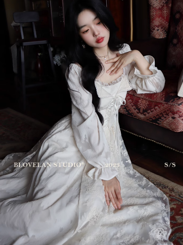 White Princess Elegance Dress