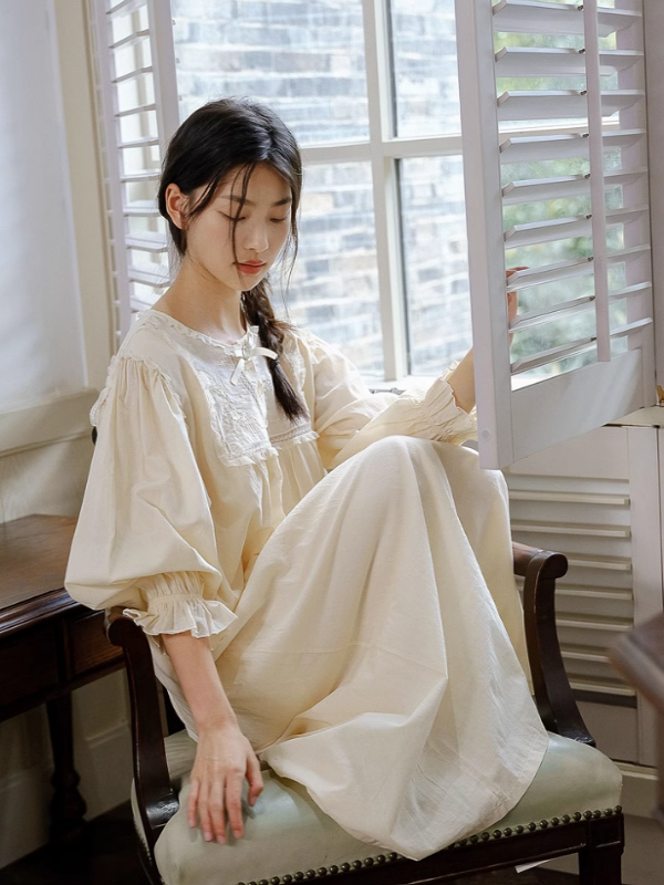 Dawn Lace Dream Vintage Nightgown