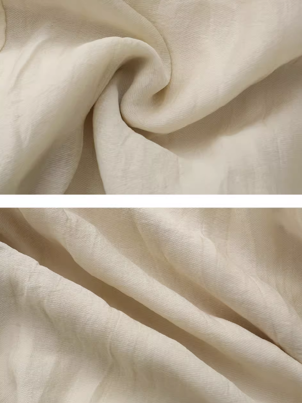 Vintage Ivory Frill Long Dress