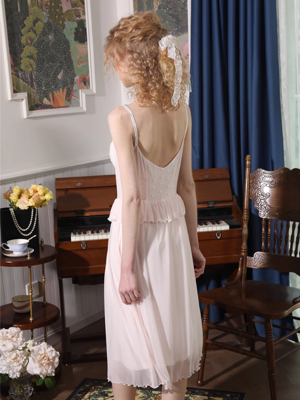 Light Pink Princess Frill Loungewear