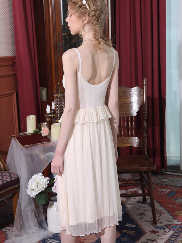 Light Yellow Princess Frill Loungewear