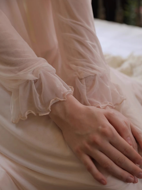 Lace Garden Fantasy Nightgown