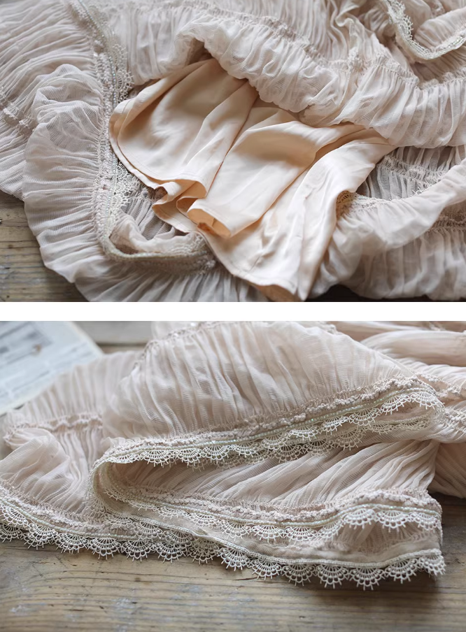 Victorian Grace Light Pink Dress
