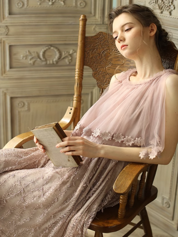 Serene Pink Elegance Dress