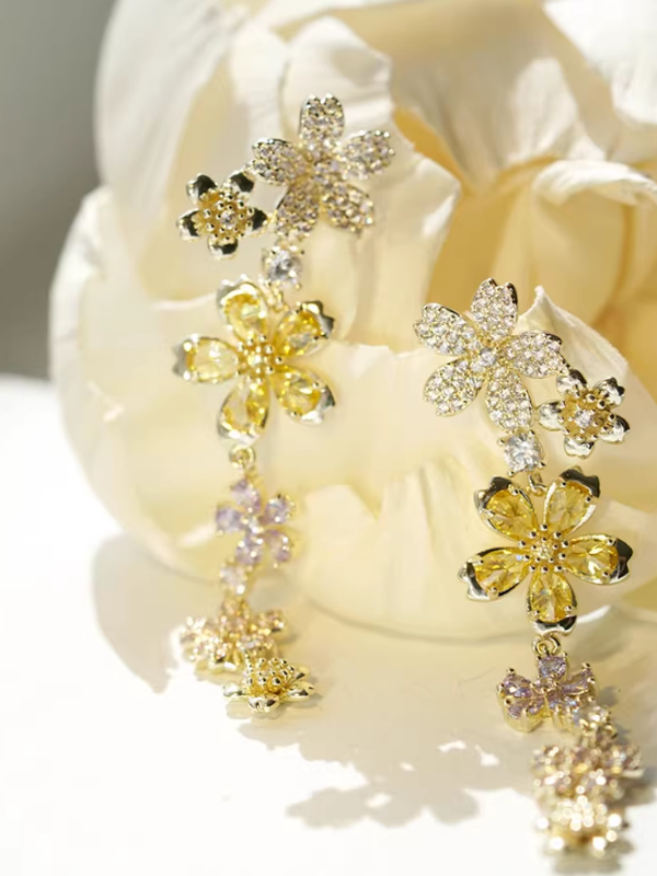 Splice Flower Earrings